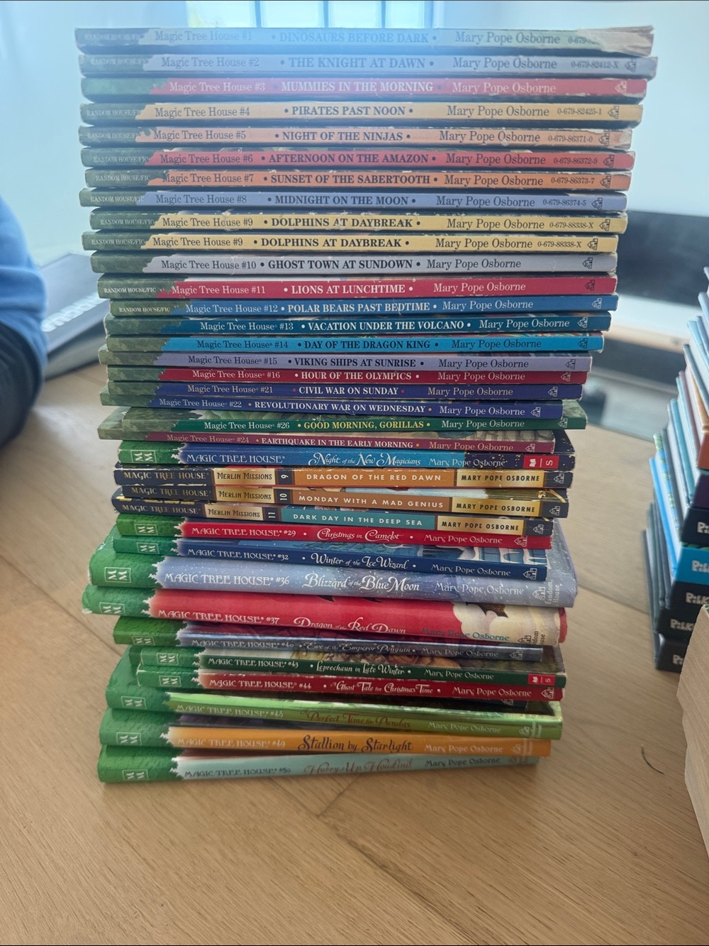 Magic Tree House Paperback Book Lot - Assorted Colors